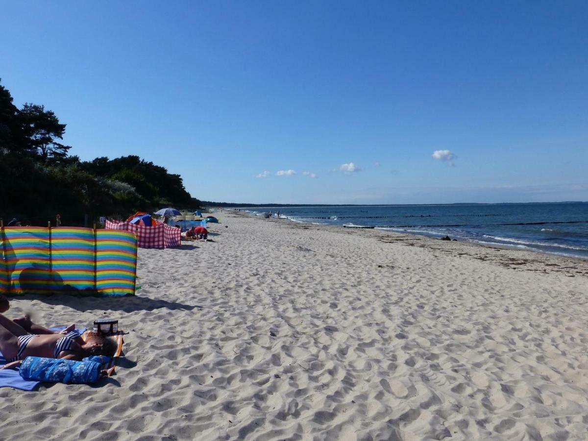 Strandhaus Lucky, Sauna, Garten, Kamin, Strandnah Glowe Exteriér fotografie